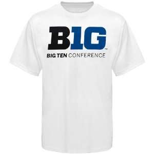  Big Ten Conference Logo T Shirt   White