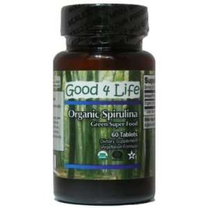  Organic Spirulina (60 tabs)