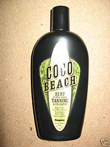   COCO COCOA BEACH HEMP ACCELERATOR INDOOR TANNING BED LOTION  