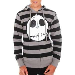  The Nightmare Before Christmas Jack Death Scull Striped 