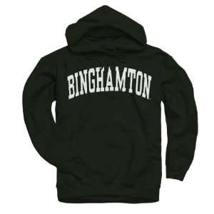  Binghamton Bearcats Dark Green Arch Hooded Sweatshirt 