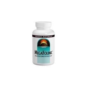  Source Naturals MegaFolinic Bioavailable Folic Acid 800mcg 