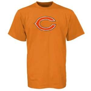  Reebok Chicago Bears Orange Better Logo Vintage T shirt 