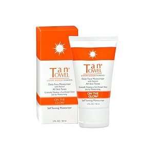 Tan Towel Tan Towel On the Glow Daily Self Tanning Face Moisturizer 