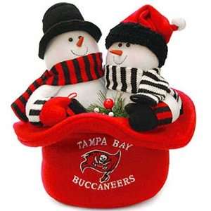  Tampa Bay Buccaneers NFL Snowmen Top Hat: Sports 