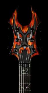 Rich Kerry King Signed and Played Signature Speed V Tribal 