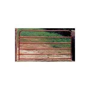  20GA 6 RAIL GATE 16X50 RED