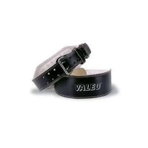  Valeo VRL6 Large 6 Inch Leather Belt Black