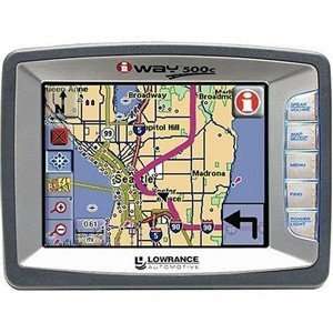   LOWIW500C for Lowrance iWAY 500c Screen (Clear) GPS & Navigation