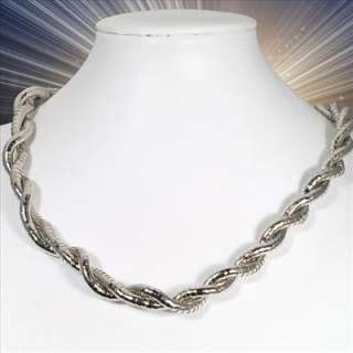   5mm Flexible Twisted Snake Chain Bendable DIY Necklace Bracelet N226