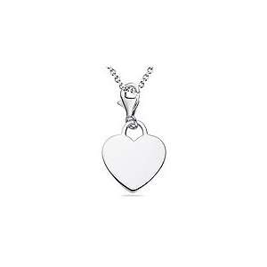  Multi Purpose Silver Heart Charm Pendant: Jewelry