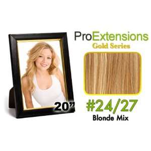   Light Blonde w/Dark Blonde Highlights Pro Cute   Gold Series: Beauty