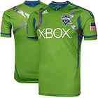 adidas Seattle Sounders FC Authentic 2012 Home Jersey   Green   M