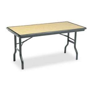  IndestrucTable Resin Rectangular Folding Table, 60w x 30d 