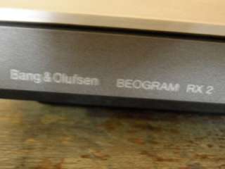 VINTAGE Bang & Olufsen Beogram RX2 Turntable Record Player in good 