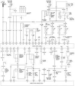 Fig. Fig. 57: 2.0L (VIN H) Engine control wiring diagram&mdash1992 