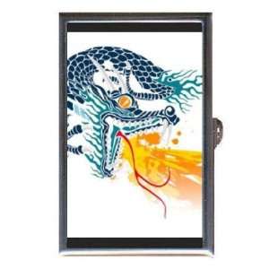  Fire Breathing Dragon Tattoo Coin, Mint or Pill Box: Made 