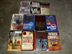 PATRICIA CORNWELL 11 BOOK LOT MYSTERY/THRILLER #2 9780425160985 