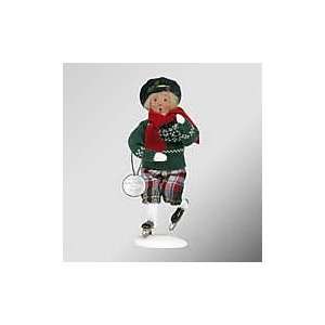  Byers Choice Carolers Family With Skates: Boy: Home 
