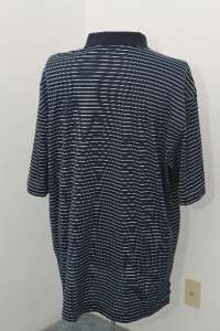  Brooks Brothers Striped Navy Polo Summer Shirt Size XXL Nice!  