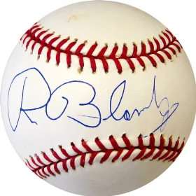  Ron Bloomberg Autographed Baseball   Sports Memorabilia 