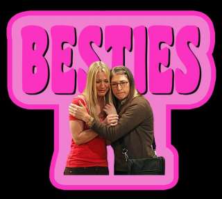 TV Classic Big Bang Theory Penny & Amy Besties custom T  