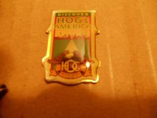 HARLEY OWNERS GROUP HOG DISCOVER HOGsAMERICA PIN 100th 95th 90th 85th 