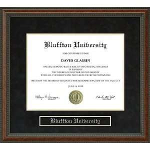 Bluffton University Diploma Frame