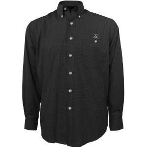   Black Knights Black Matrix Long Sleeve Dress Shirt: Sports & Outdoors