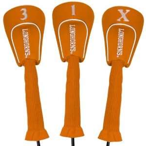  Texas Longhorns Orange Three Pack Golf Club Headcovers 