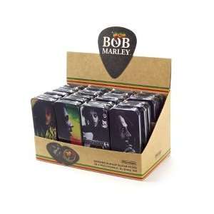  Dunlop Bob Marley Pick Tins   24 Pack Musical Instruments