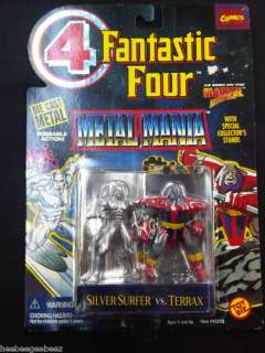 Silver Surfer vs Terrax Fantastic Four Metal Mania 1995  