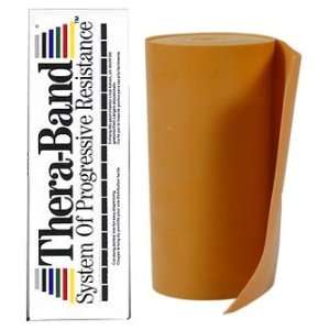  Gold Theraband Resistance Band: Sports & Outdoors