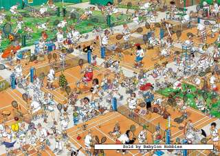  puzzle 2000 pcs Jan Van Haasteren   The Tennis Court 17075  