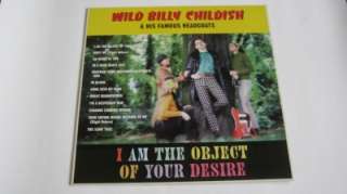 WILD BILLY CHILDISH & HEADCOATS Object/Desire LP NMINT  