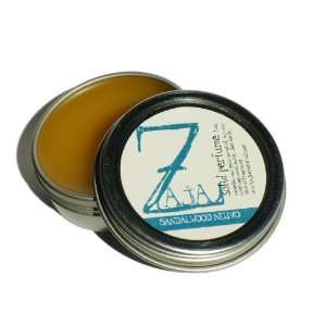    Sandalwood Neuvo Solid Perfume by ZAJA Natural   1 oz Beauty