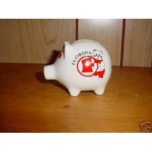  Porcelain Florida Piggy Bank 
