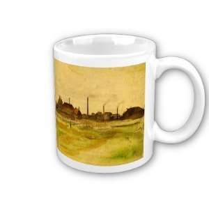  Coalmine in the Borinage by Vincent Van Gogh Coffee Cup 