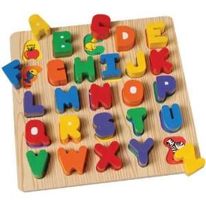  Chunky ABC Block Puzzles: Toys & Games