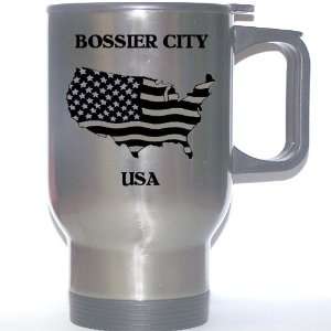  US Flag   Bossier City, Louisiana (LA) Stainless Steel Mug 