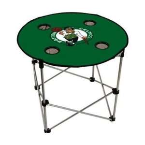  Boston Celtics Folding Table with Cup Holders: Sports 