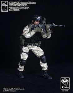   93005 DELTA FORCE Support Rifleman Black Hawk Down Body 12 New  