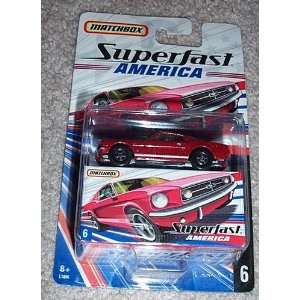    Matchbox Superfast America 1965 Ford Mustang Gt: Toys & Games