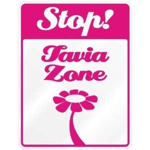  New  Stop  Tavia Zone  Parking Sign Name