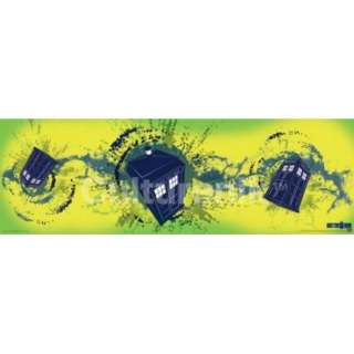 Doctor Who The Tardis Taking Off 11 3/4 x 36 Horizontal Poster NEW 