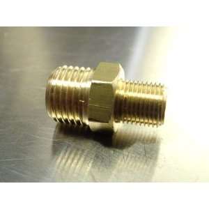  1/8 Male x 1/4 Male BPP Brass Adapter Fitting: Home 