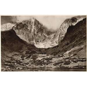  1953 Rocky Lake Lomnicky Peak High Tatras Slovakia NICE 