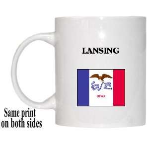  US State Flag   LANSING, Iowa (IA) Mug: Everything Else