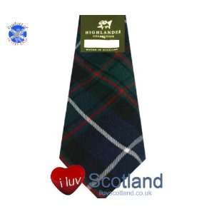  Macrae Hunting Tartan (modern) Gents Neck Tie   Pure Wool 