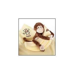  Plush Monkey Magoo and Blankie Too! in Banana Baby Gift 